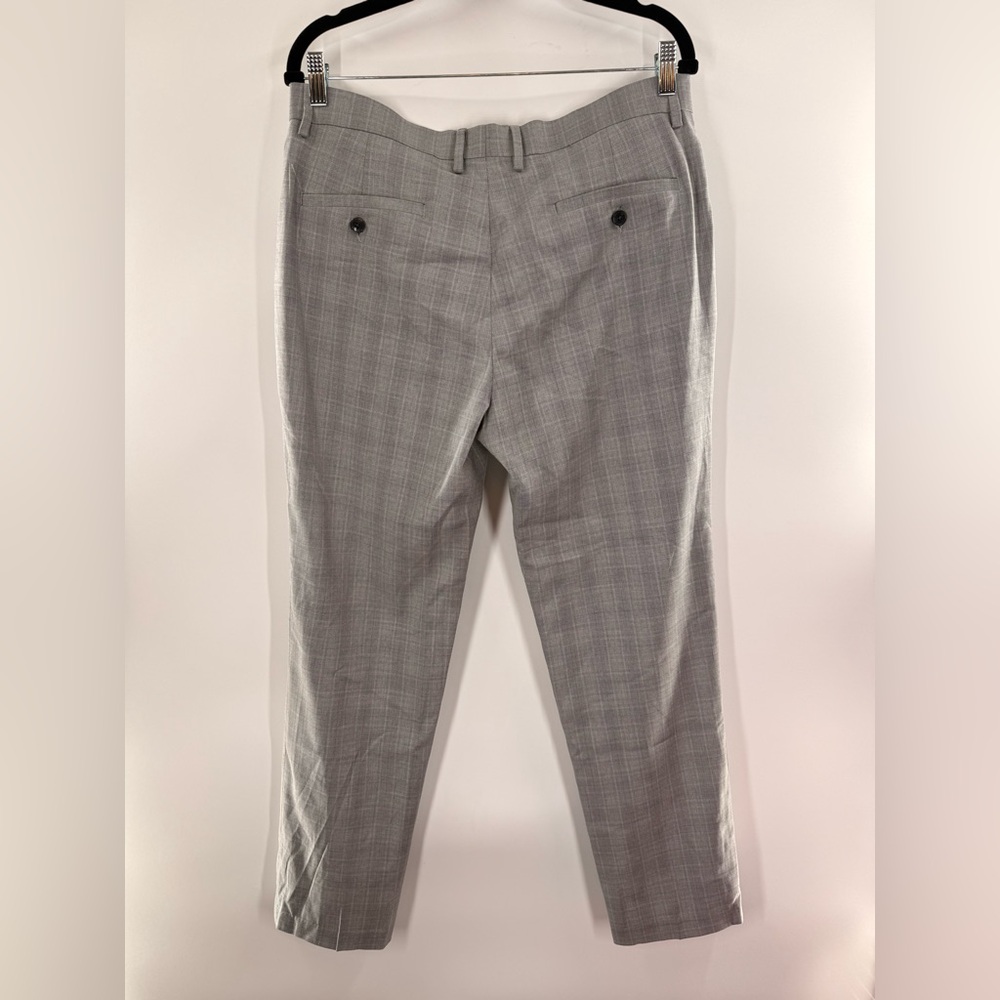 EUC Kenneth Cole Reaction Stretch Plaid Dress Pants - Picture 6 of 8